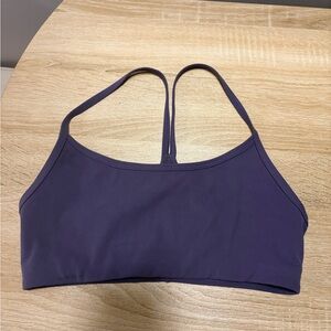 Vuori purple sports bra